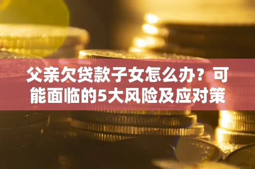北京父亲欠贷款子女怎么办？可能面临的5大风险及应对策略
