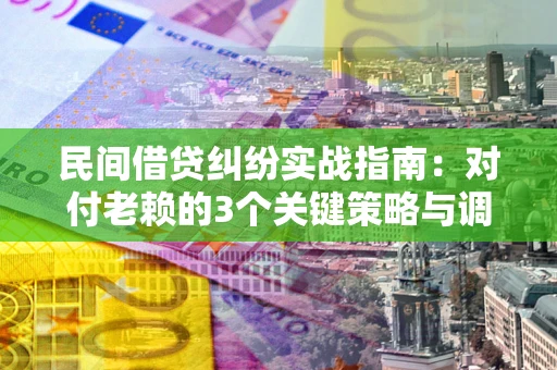 北京民间借贷纠纷实战指南：对付老赖的3个关键策略与调解盲区解析